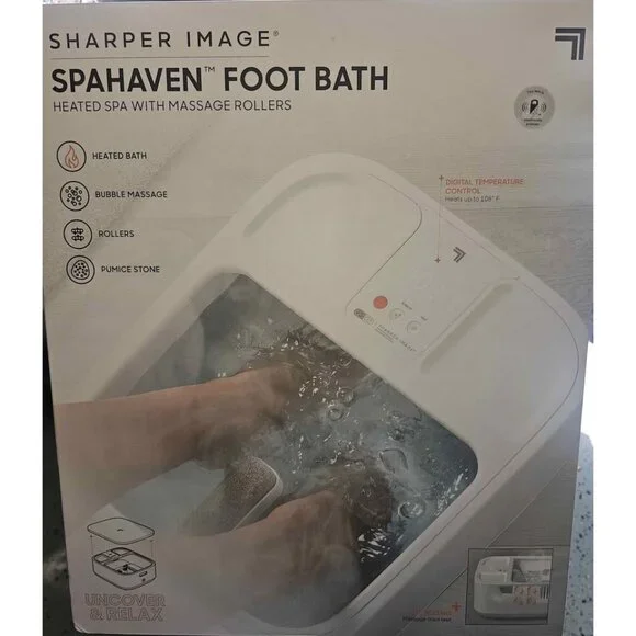 Sharper Image- Spahaven Heated Foot Bath – BRAND NEW - NEVER OPENED - NEVER USED - Picture 2 of 4